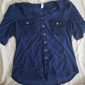 Blue blouse